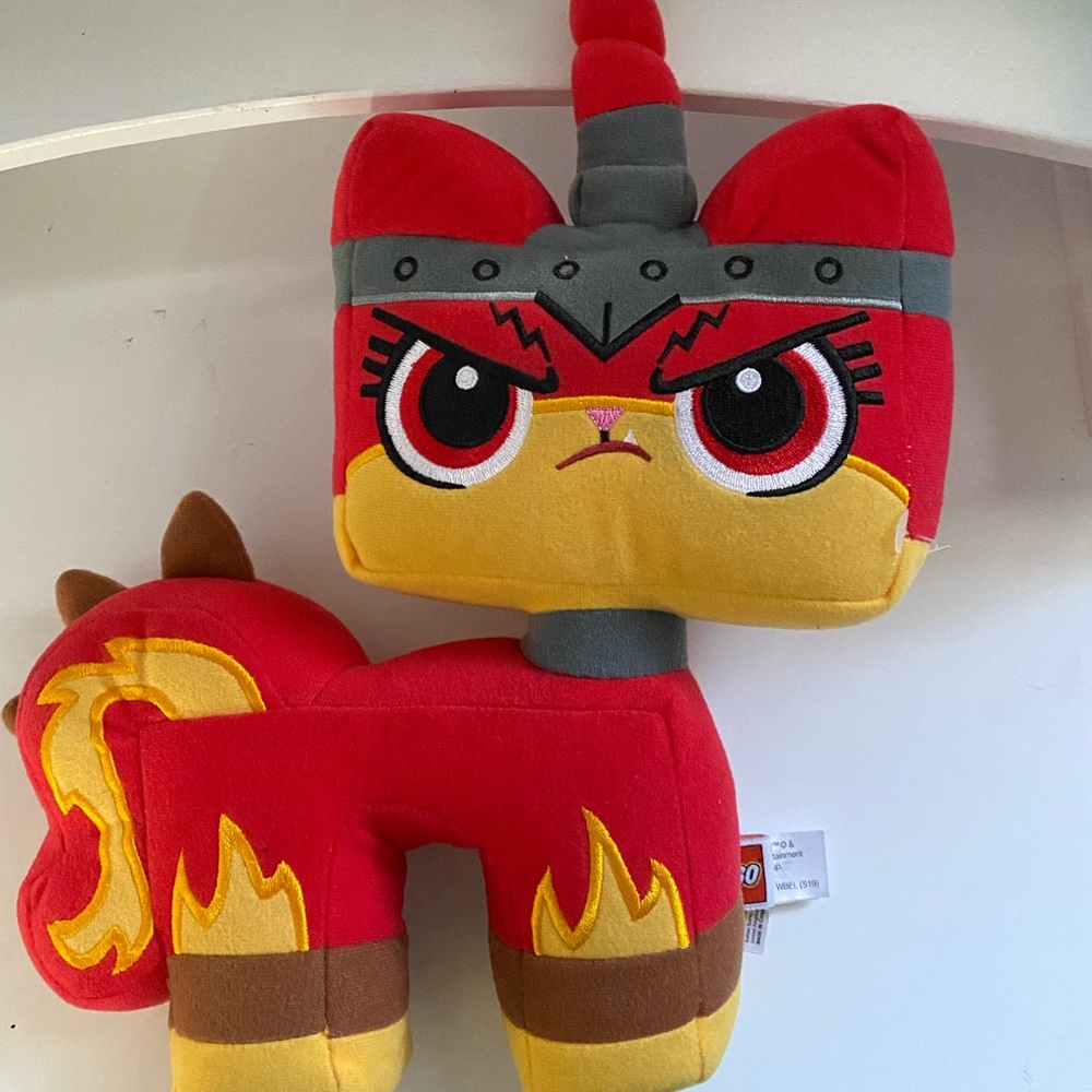 The Lego Movie 2:Angry Kitty Plush Stuffed Animal